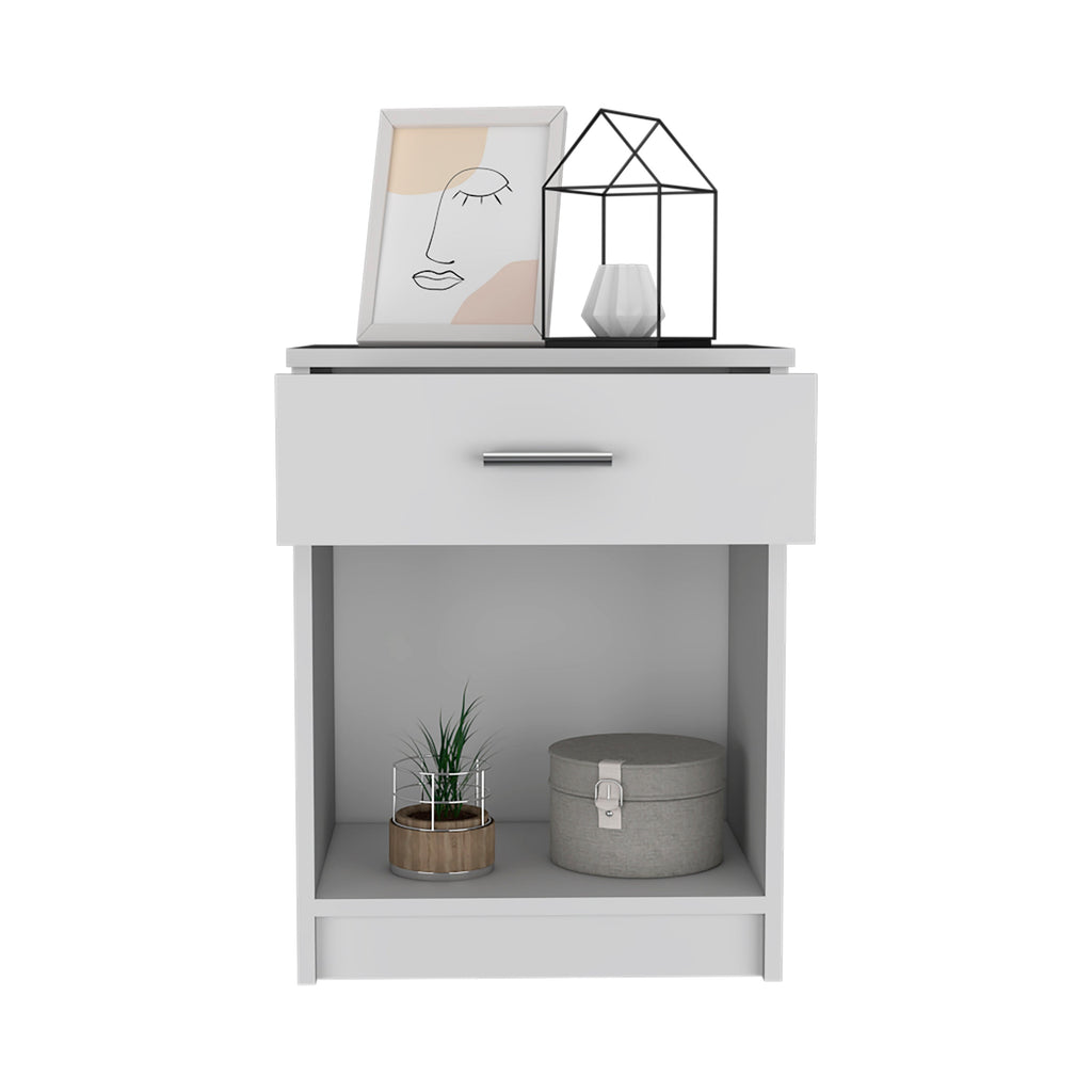 Boahaus Jaen Nightstand with Superior Top and Spacious Drawer | Elegant Design