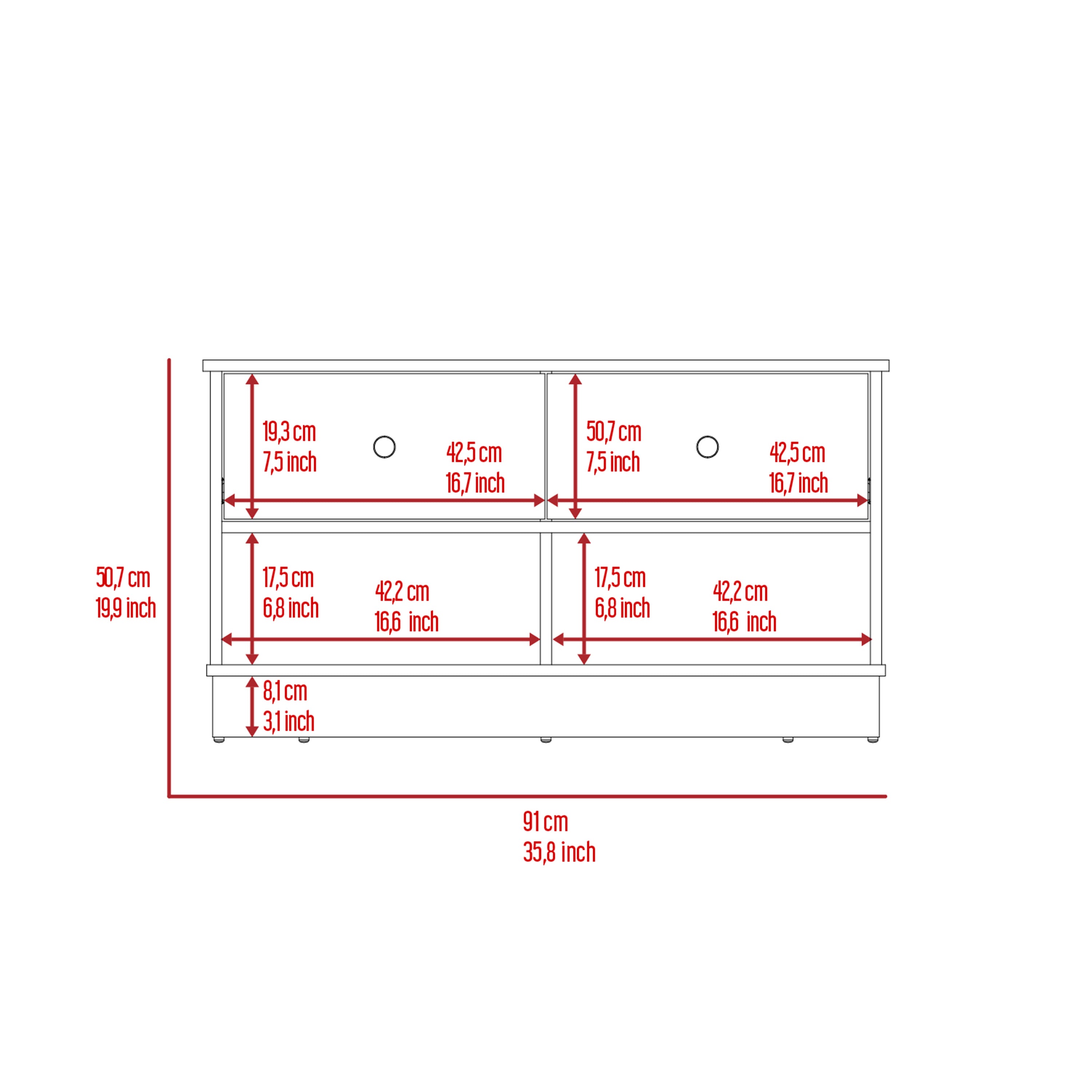 Luxor Storage Bench
