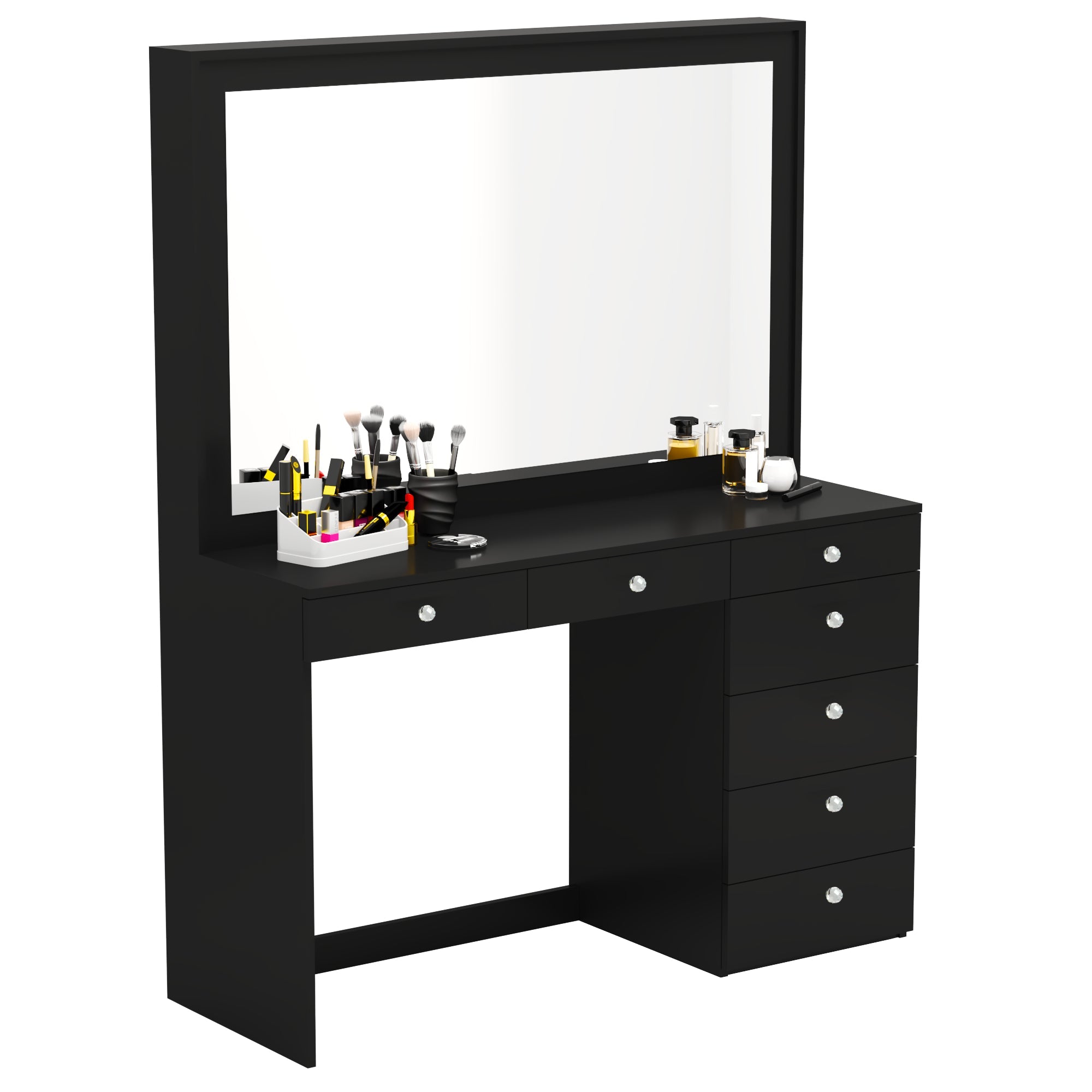 Boahaus Joan Makeup Vanity Desk with Mirror & Ample Storage | Premium Design