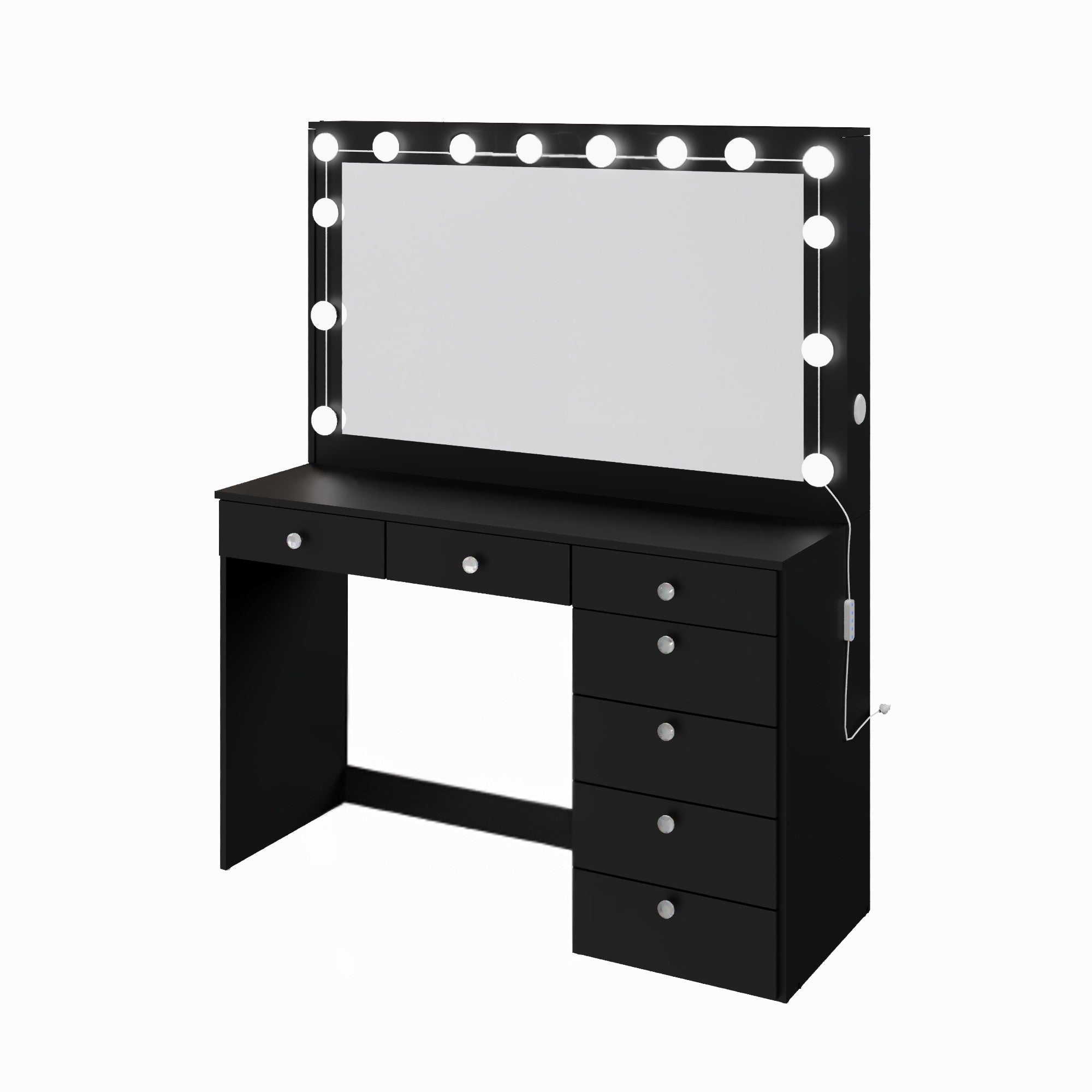 Boahaus Joan Makeup Vanity Desk with Mirror & Ample Storage | Premium Design
