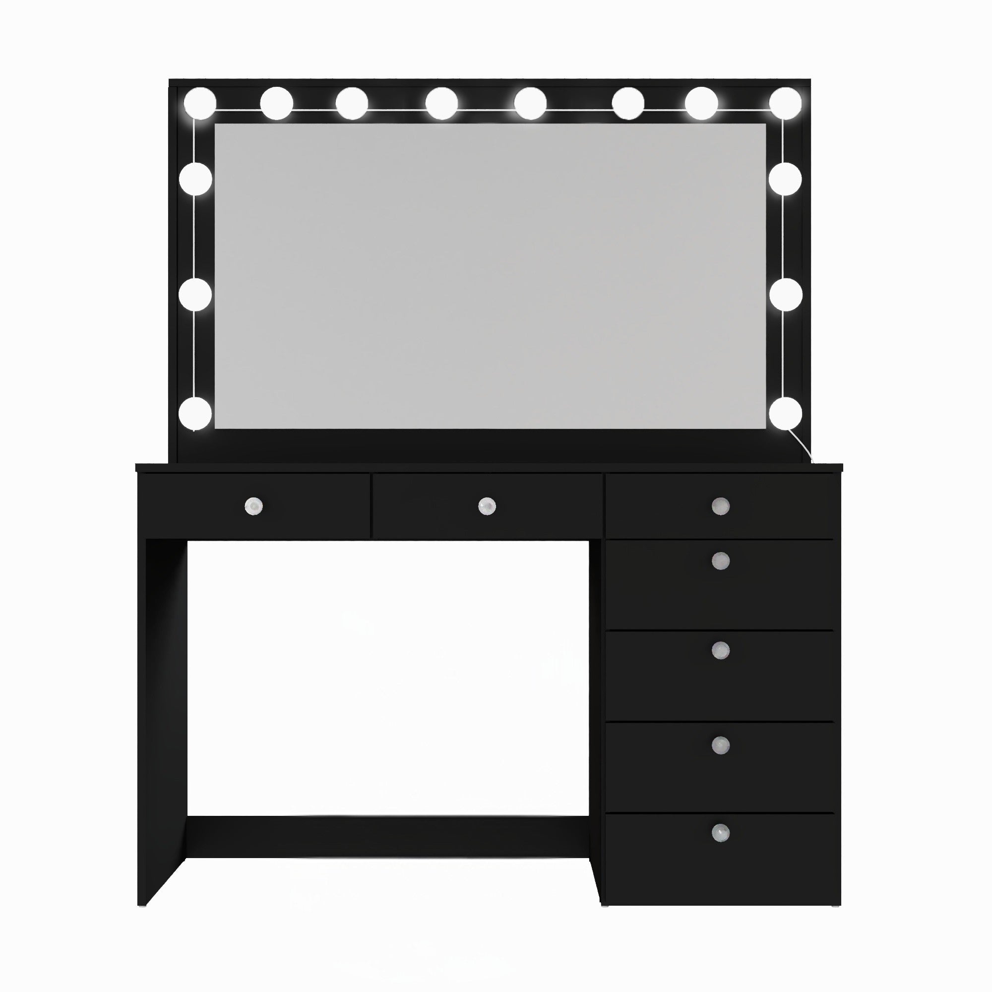 Boahaus Joan Makeup Vanity Desk with Mirror & Ample Storage | Premium Design