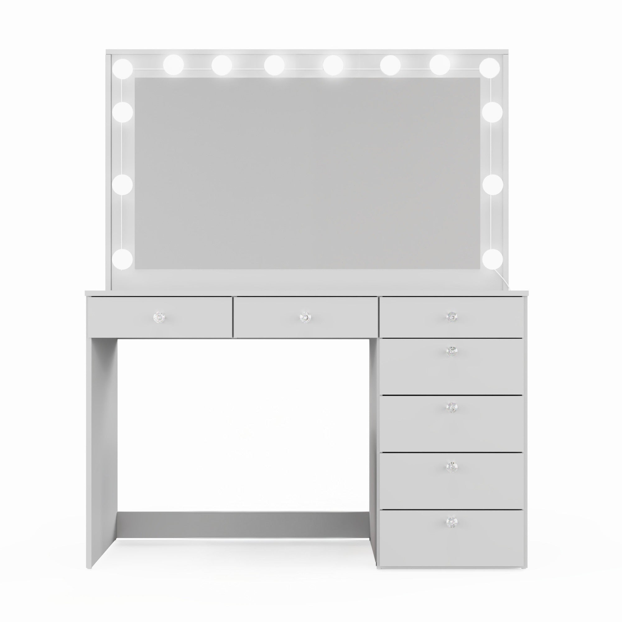 Boahaus Joan Makeup Vanity Desk with Mirror & Ample Storage | Premium Design