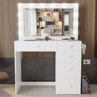 Boahaus Venecia Modern Makeup Vanity Desk