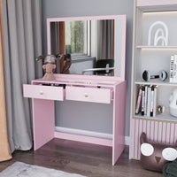 Boahaus Sienna Dressing Table with Mirror