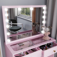 Boahaus Mila Lighted Makeup Vanity