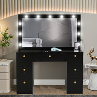 Boahaus Hannah Lighted Makeup Desk