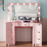 Boahaus Hannah Lighted Makeup Desk