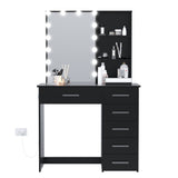 Xanthe Lighted Vanity Makeup Table