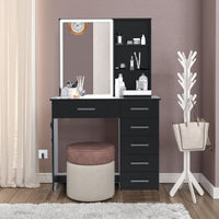 Flora Lighted Makeup Vanity Table Desk