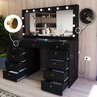 Boahaus Orla Makeup Vanity Desk