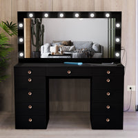 Boahaus Tiffany Lighted Makeup Vanity