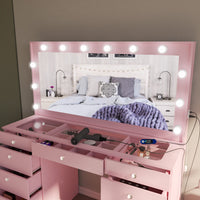 Boahaus Tiffany Lighted Makeup Vanity