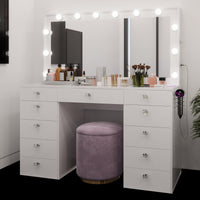 Boahaus Orla Makeup Vanity Desk