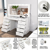 Boahaus Orla Makeup Vanity Desk