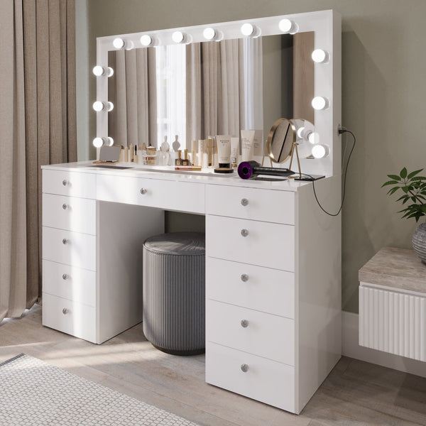 Boahaus Orla Makeup Vanity Desk