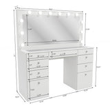 Boahaus Leonore Makeup Vanity Desk