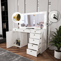 Boahaus Jezebel Vanity Makeup Desk