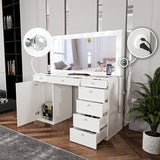 Boahaus Jezebel Vanity Makeup Desk