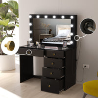 Boahaus Alana Vanity Makeup Desk