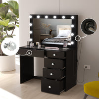 Boahaus Alana Vanity Makeup Desk