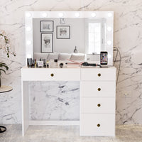 Boahaus Alana Vanity Makeup Desk