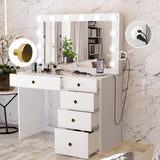 Boahaus Alana Vanity Makeup Desk