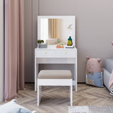 Boahaus Anna Kids Vanity Table and Chair Set