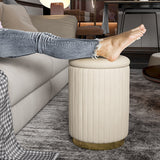 Boahaus Lyanna Vanity Stool with Storage | Premium Design