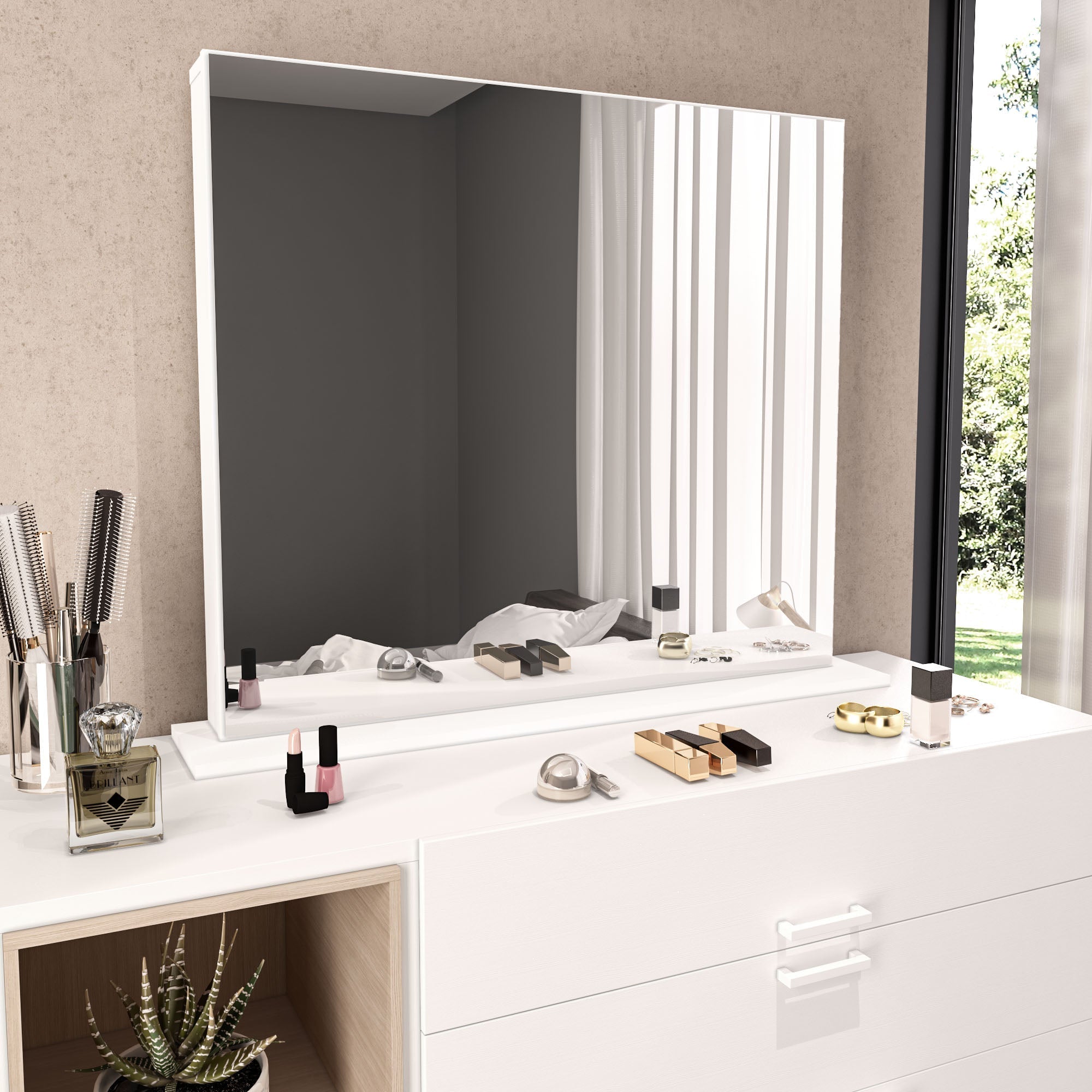 Boahaus Alana Vanity Mirror | Sleek & Versatile Design