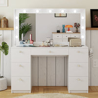 Boahaus Hannah Lighted Makeup Desk