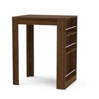 Boahaus Stylish Bar Table with Wine Storage - Boahaus