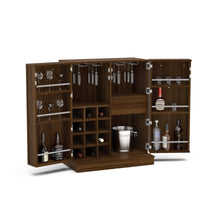 Boahaus Expandable Bar Cabinet with Wine Storage - Boahaus