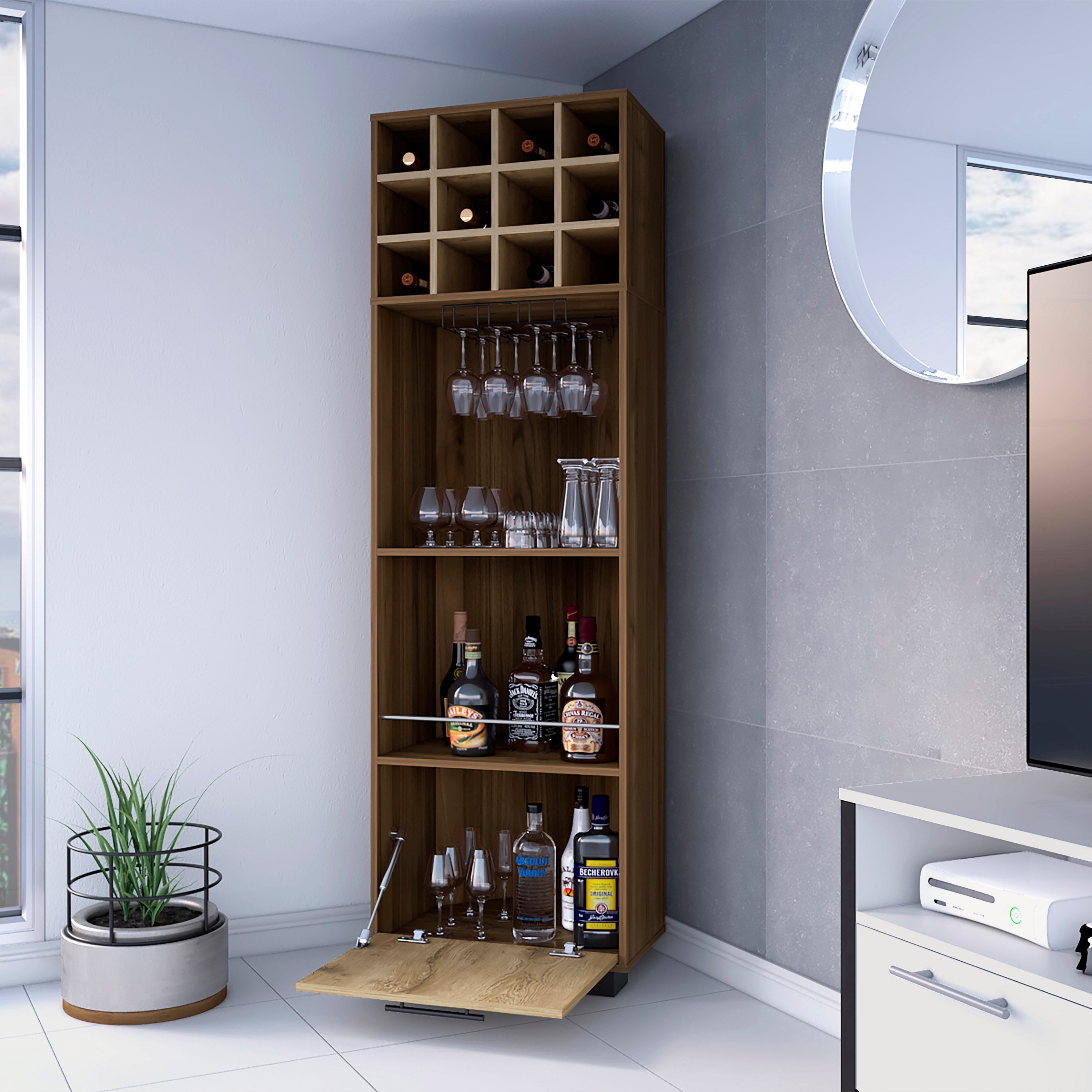 Boahaus Jamestown Bar Cabinet