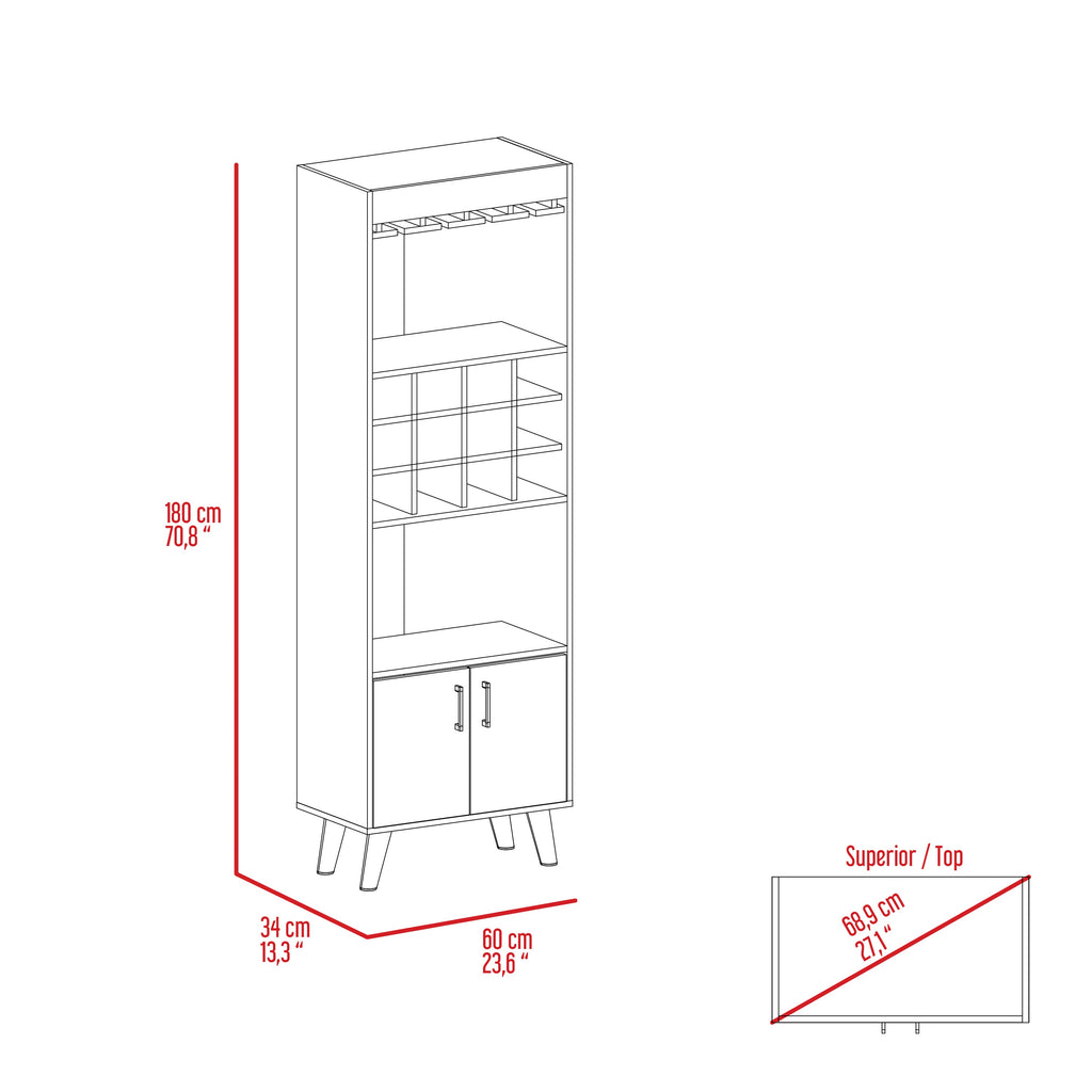 Boahaus Tenby Bar Cabinet