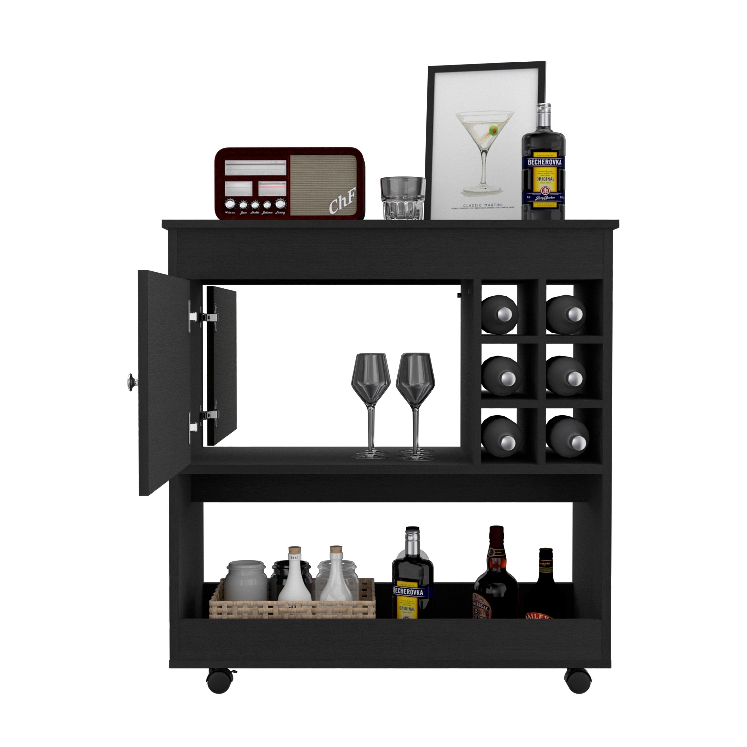 Boahaus Salisbury Bar Cabinet
