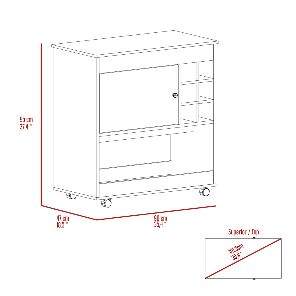 Boahaus Salisbury Bar Cabinet