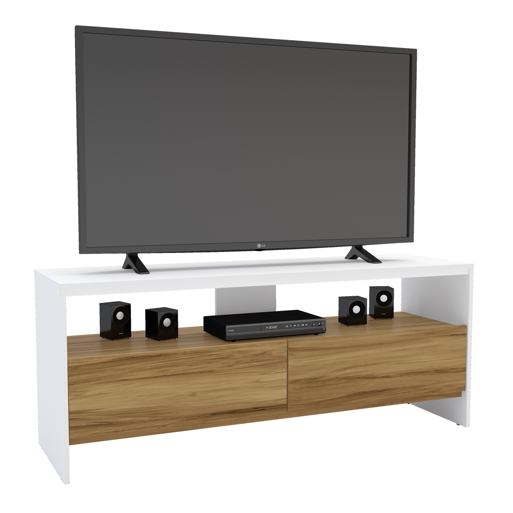 Boahaus Phoenix TV Stand | Modern Entertainment Center with Storage for 55" TVs