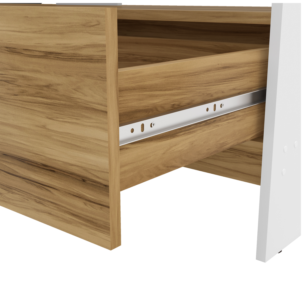 Boahaus Phoenix TV Stand | Modern Entertainment Center with Storage for 55" TVs