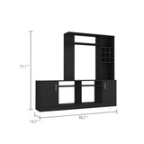 Madison TV Stand (Black)