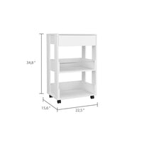 Paris Kitchen Cabinet (White)