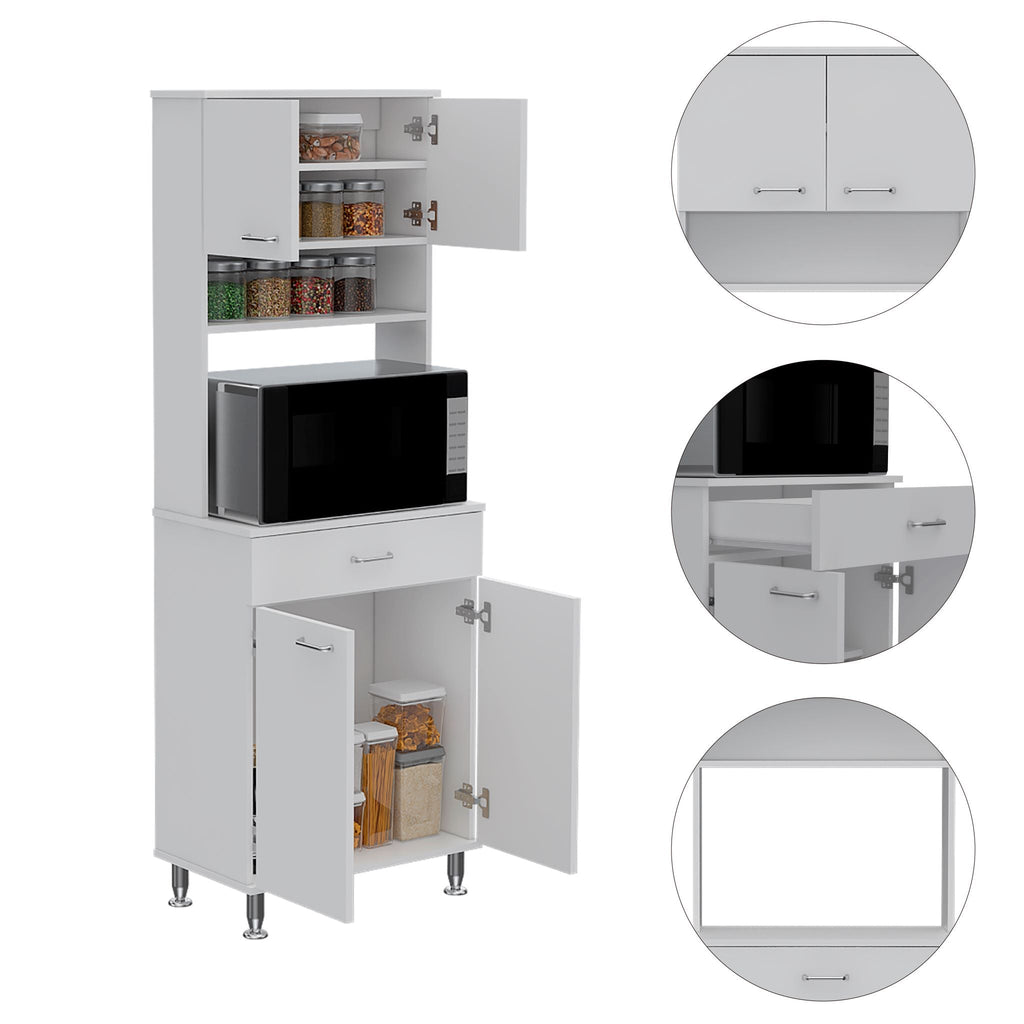 Nancy Kitchen Cabinet (Black)