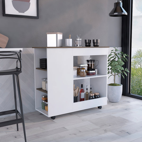 Boahaus Ajaccio Kitchen Cart