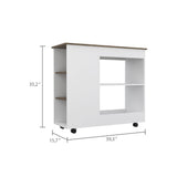 Boahaus Ajaccio Kitchen Cart