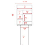 Boahaus Strasbourg Kitchen Foldable Stand