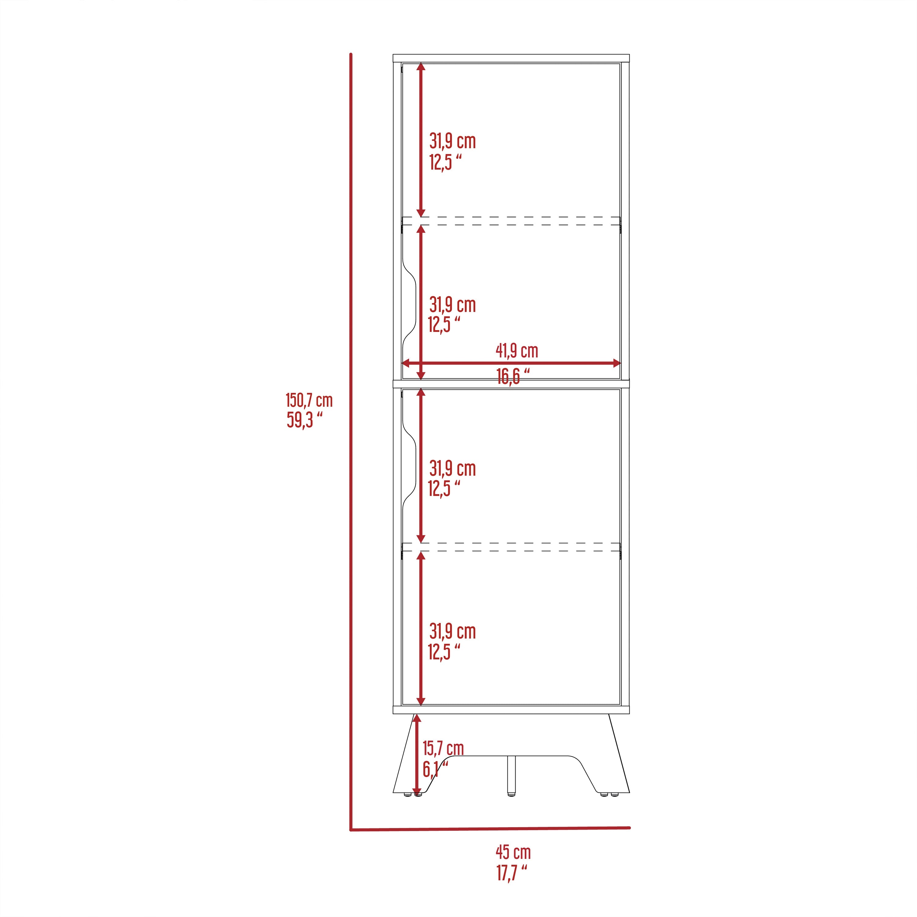 Boahaus Ox Pantry Cabinet
