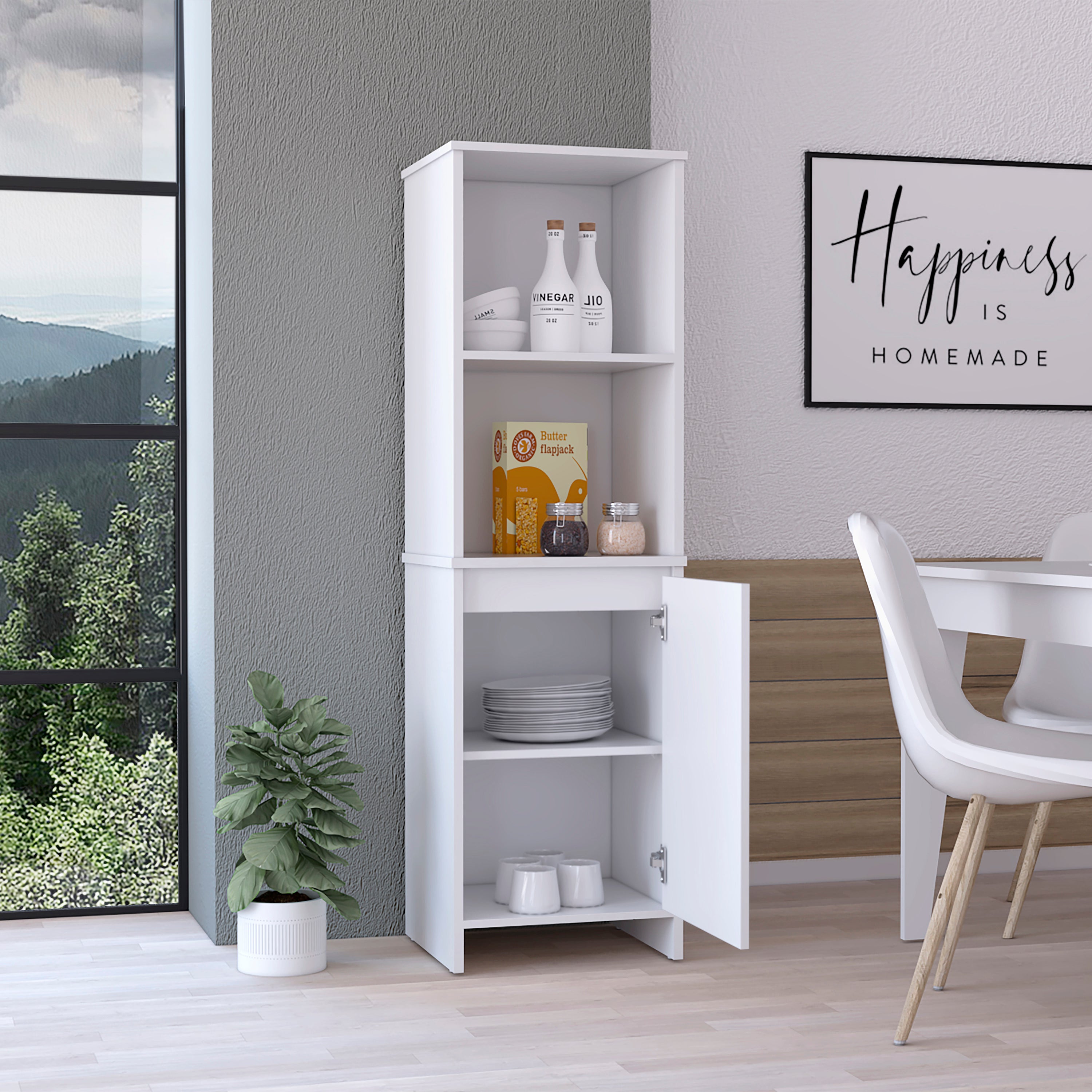 Boahaus Hölloch Pantry Cabinet