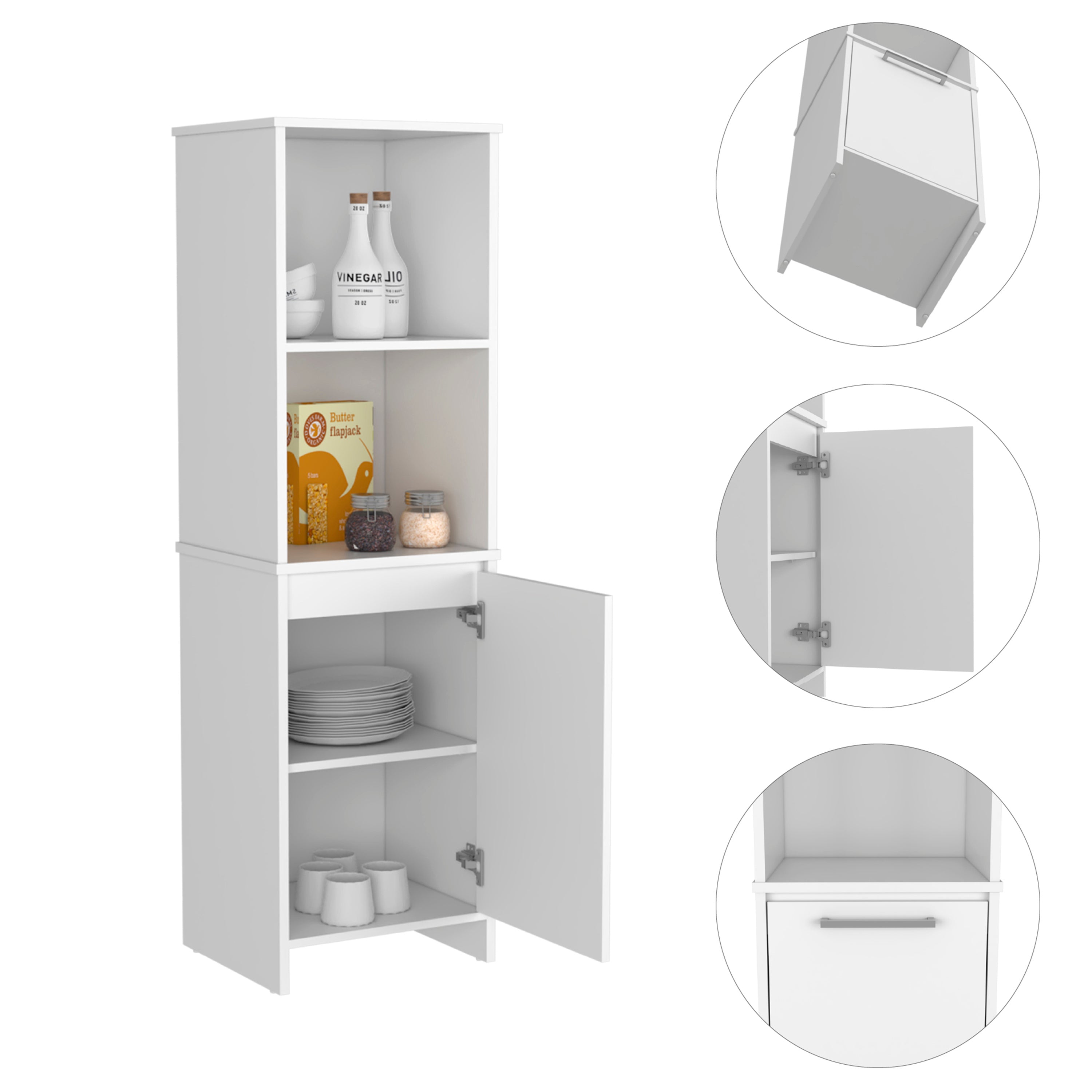 Boahaus Hölloch Pantry Cabinet