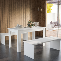 Denali Dining Set, 2 benches