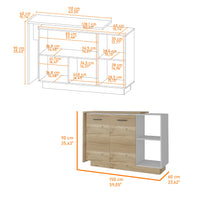 Boahaus Le Mans Kitchen Island