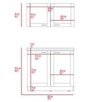 Boahaus Montauban Cabinet Set